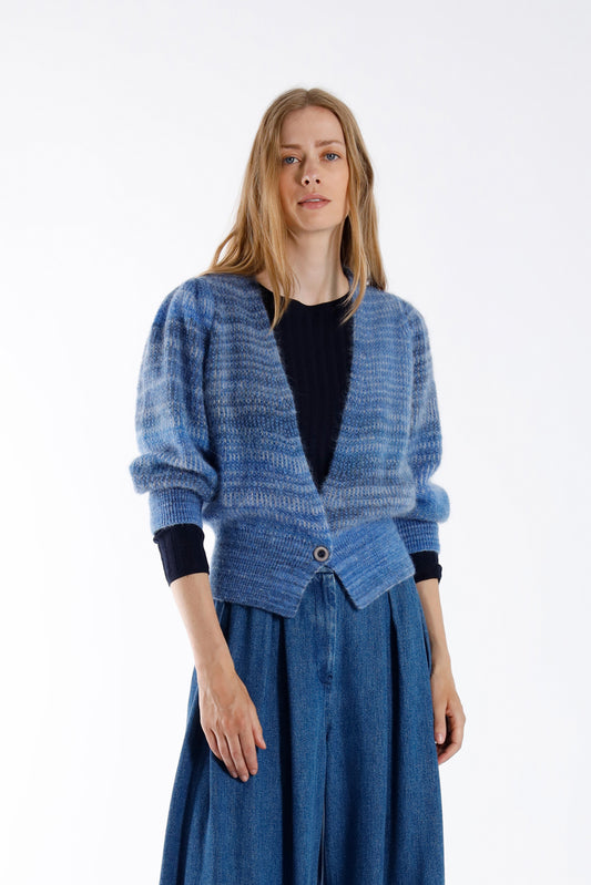 veelkleurig blauw / XS