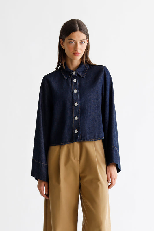 DARK DENIM / 34