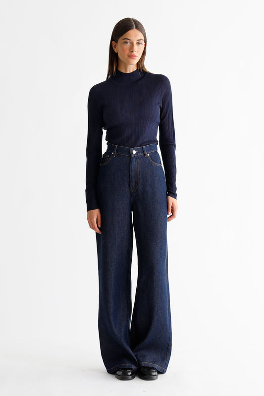 DARK DENIM / 34